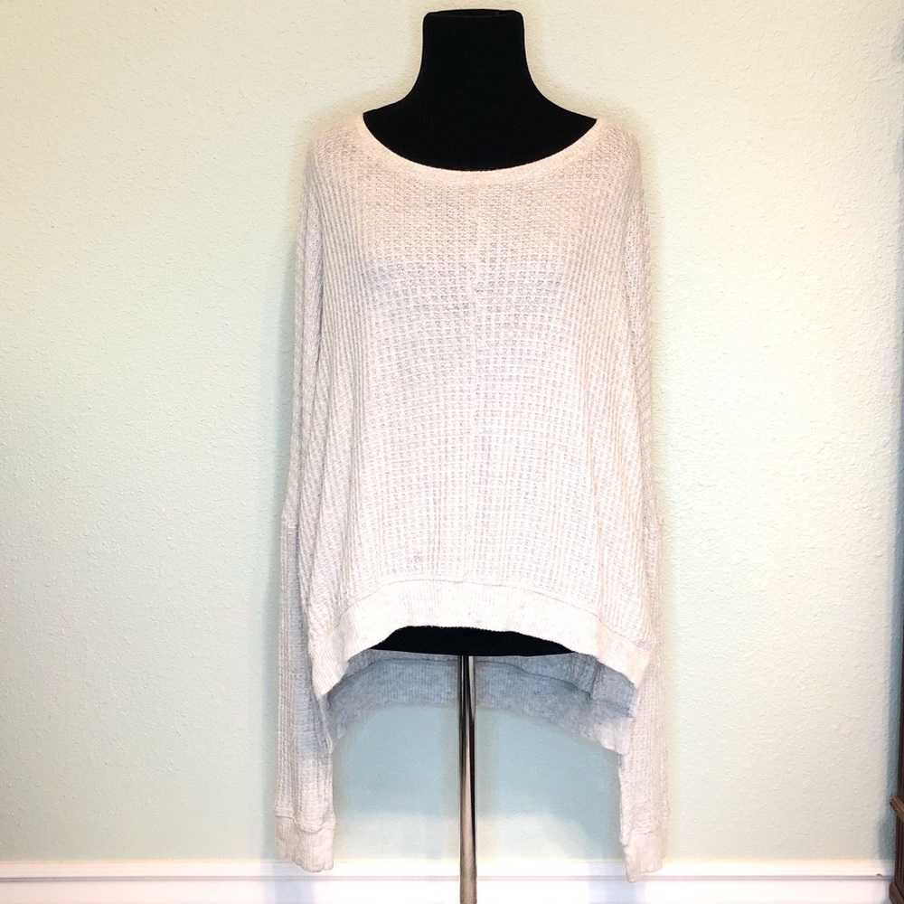 Velvet by Spenser Graham Oversized Waffel Sweater